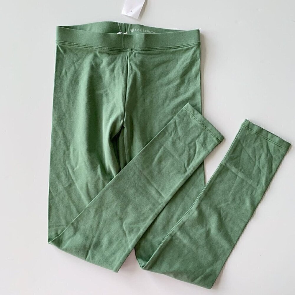 Crewcuts Girl Green Leggings 14 Years